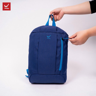 Balo mini nhỏ gọn nhẹ Wika EasyGo chính hãng cao cấp giá rẻ thể thao đồng phục đội bóng đá màu đen xám đỏ xanh nam nữ to