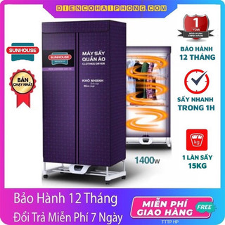 Máy sấy quần áo sunhouse shd2707