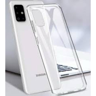 (tặng mèo tt) Ốp silicon dẻo trong sam sung A51 A71