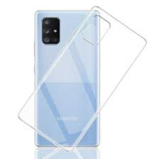 (tặng mèo tt) Ốp silicon dẻo trong sam sung A51 A71