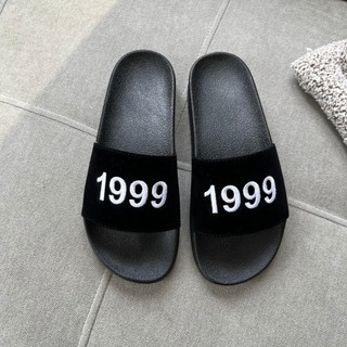 Dép nam nữ quai nỉ theo năm sinh 1999 thêu hot trend