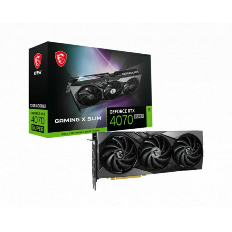 Card Màn Hình MSI GeForce RTX 4070 Super GAMING X SLIM 12G
