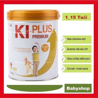 Sữa Bột Ki Plus Premium 750g tăng chiều cao Hàn Quốc.