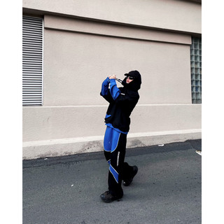 Quần dài Daskool Blue Gracier Pants - Black Mix Blue