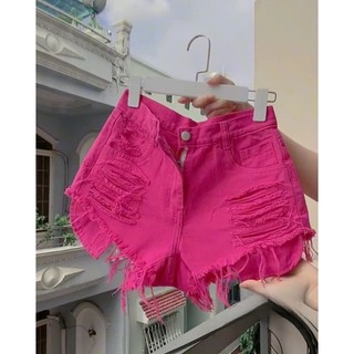 Quần short jean rách sexy, Quần short jeans nữ tua rua lai  ulzzang phong cách hàn quốc trẻ trung năng động💕💕💕Uk aloh