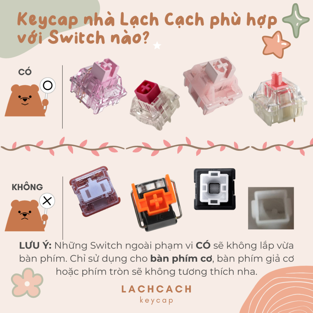 - Keycap Blindbag | Túi mù keycap bất ngờ | Sản phẩm dành cho bàn phím cơ