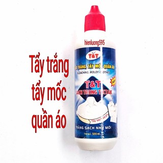 Nước tẩy trắng, tẩy mốc quần áo 500ml