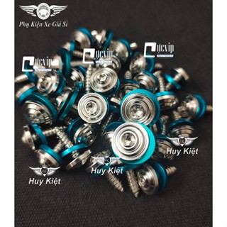   Giá Siêu Rẻ Full Bộ Ốc Dàn Áo Salaya THÁI Inox 304 Tặng Lông Đền XANH Ex,Win,Wave,Dr,Si,Fu,Vario,AB,Mio M3,Satria,Sonic 