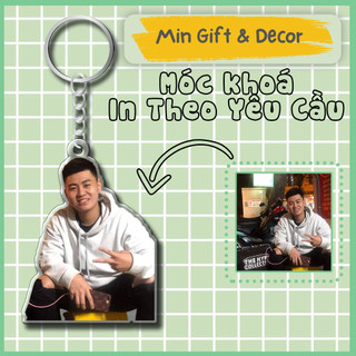 Móc khóa in theo yêu cầu - Móc khóa phụ kiện trang trí - Thiết kế miễn phí theo yêu cầu