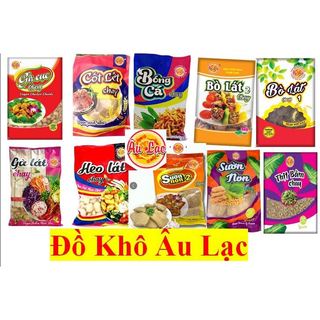100g Đồ khô chay Âu Lạc bò lát,sườn, cốc lếch,gà lát,heo lát,thịt bằm, bóng cá…..cả nhà ăn chay ơi!!!