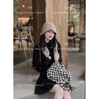 Đầm gân xoè