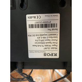 Máy in hoá đơn kpos zy307 máy in kiotviet