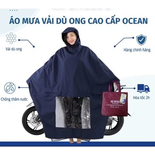 Áo mưa Vải Dù phủ bóng kính Viet Ocean - Hàng VN chất lượng cao