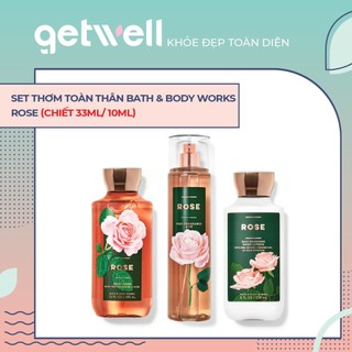 Mẫu thử Sản Phẩm Tắm Dưỡng Xịt Thơm Toàn Thân Bath & Body Works - ROSE
