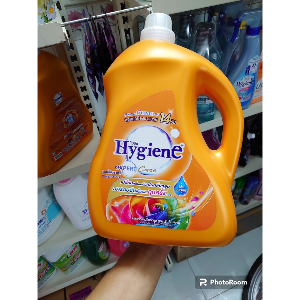 Nước Xả Vải Hygiene Thái Lan - Xả Quần Áo Can 3500ml/3300ml