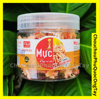 Mực ống xé sợi phú quốc sáng lợi, hũ 100g - đặc sản phú quốc