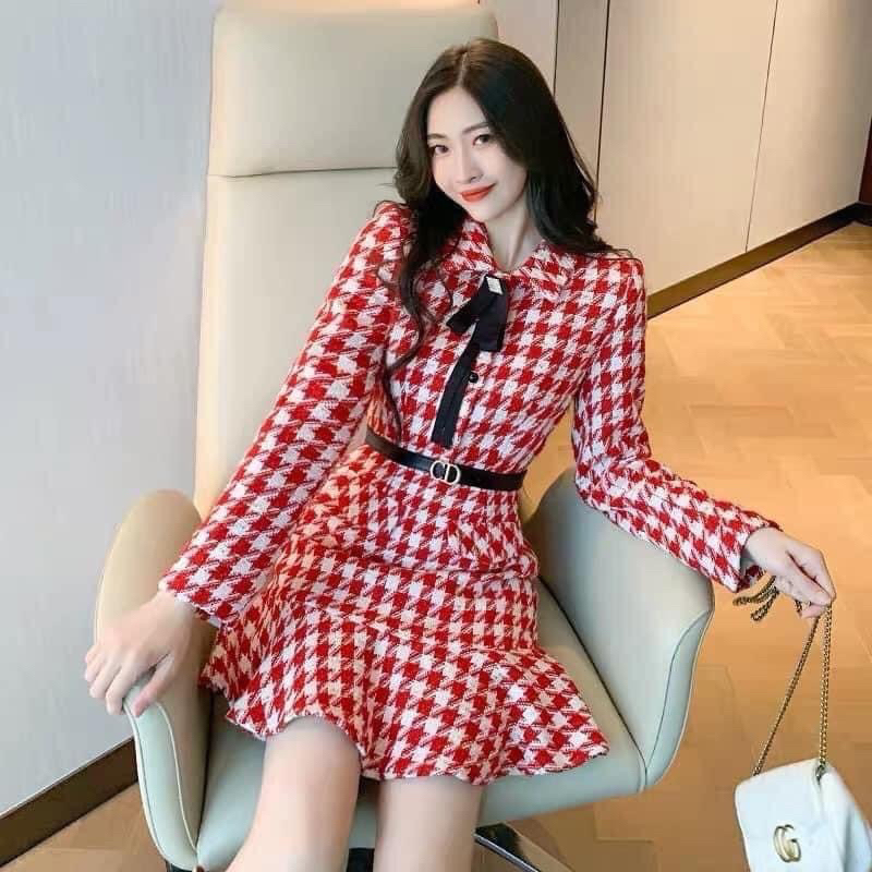 Pass đầm váy thu đông ấm