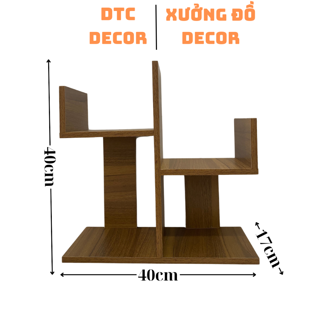 Kệ sách mini xương rồng, kệ sách để bàn đa năng