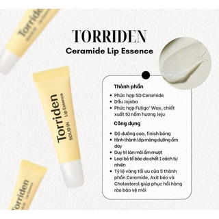 Son dưỡng TORRIDEN solid in/ Innisfree Simple Label Lip Color Balm