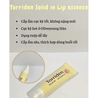 Son dưỡng TORRIDEN solid in/ Innisfree Simple Label Lip Color Balm