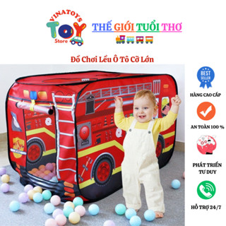 Đồ Chơi Lều Ô Tô Cỡ Lớn VINATOYS, Lều Nhà Bóng Mô Hình Xe Đa Năng Tự Động Bung Và Gấp Gọn, An Toàn Cho Bé