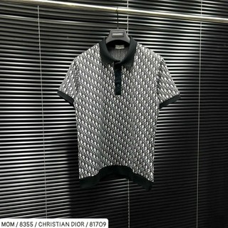 Áo polo nam PL10 họa tiết monogram cao cấp,áo thun cổ bẻ nam mùa hè