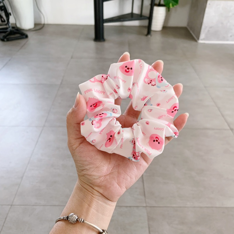 Dây buộc tóc hoạ tiết LOOPY đáng yêu