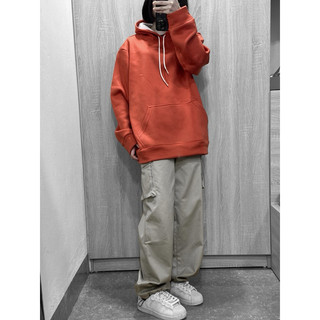 SALE Hoodie trơn cam đất ulzzang - ẢNH THẬT