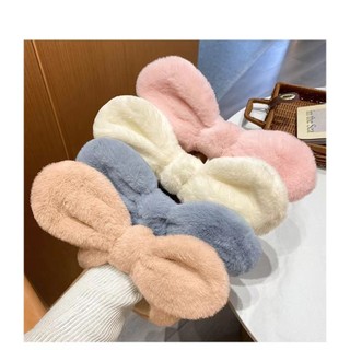 Băng Đô Turban Tai Thỏ Nhung Mẫu Mới Xinh Xắn Cho Bạn Gái