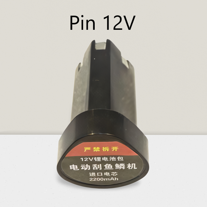 Pin+lưỡi dự phòng máy đánh vảy cá cầm tay