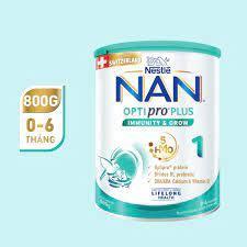 Sữa bột nestle nan optipro plus 1 hmo 800g