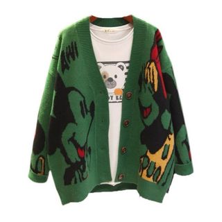 Áo khoác Cadigan họa tiết mickey siêu hot hít , phong cách trẻ trung, siêu cute