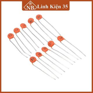 Tụ gốm đỏ 50V - gói 10 Con