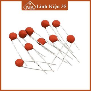 Tụ gốm đỏ 50V - gói 10 Con