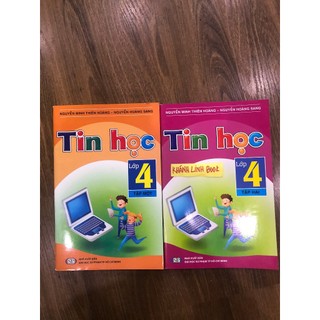 Sách - Combo Tin học Lớp 4 - Tập 1 + 2 (KP)