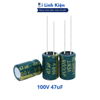  Tụ hóa 100V 47uF  5 tụ  8x12mm tần số cao chất lượng tốt ilinhkien 