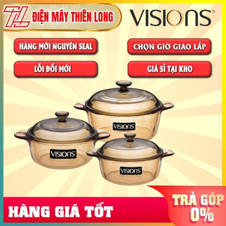 Vs-336/cl1 - bộ nồi thuỷ tinh visions vs-336