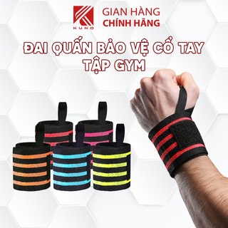 Đôi Băng Quấn Cổ Tay Bảo Vệ Cổ Tay Tập GYM KUNO SPORT ( SỐ LƯỢNG 1 ĐÔI)