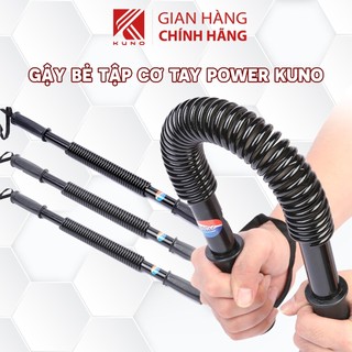 Gậy tập cơ tay Power Twister thanh lò xo lực từ 20kg đến 60kg Tập body tại nhà hiệu quả KUNO SPORT