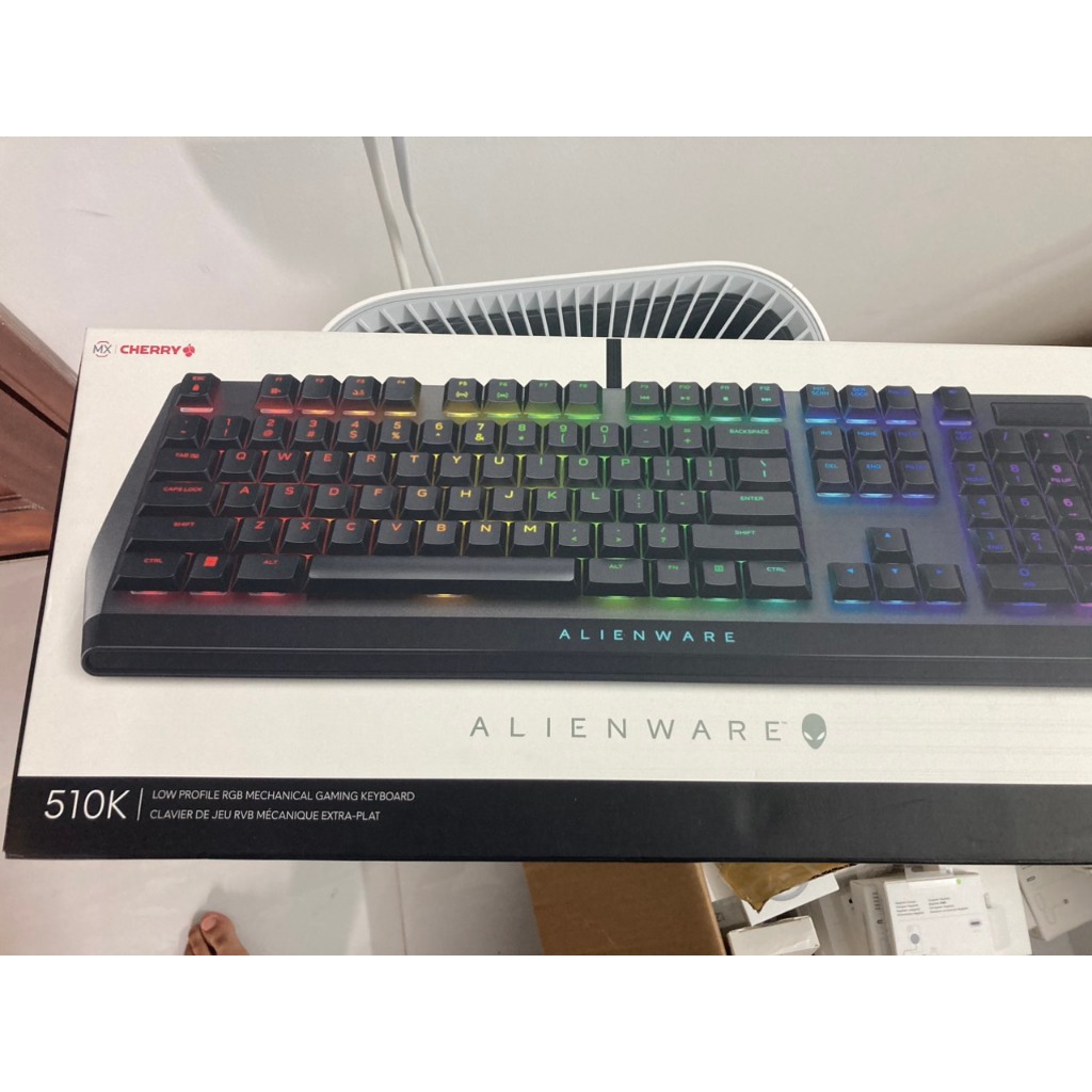 Bàn phím cơ Dell Alienware gaming AW510K Màu Đen