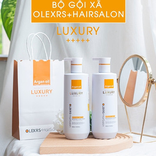 Cặp Dầu Gội Xả Phục Hồi, Chống Rụng Tóc Olexrs Hair Salon Luxury 960ml (Luxury)
