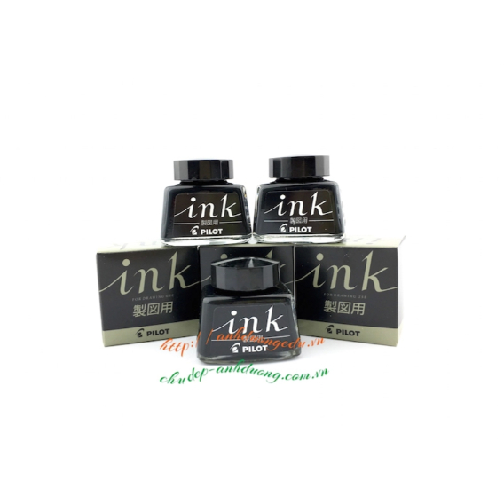Mực Nhật pilot 30ml đen bóng viết bút chấm