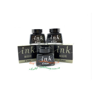 Mực Nhật pilot 30ml đen bóng viết bút chấm