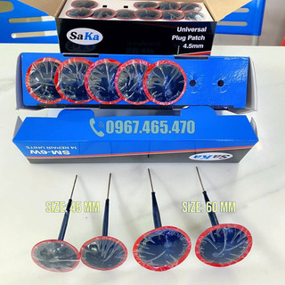 Miếng vá vỏ, miếng vá không ruột kiểu nấm Saka-Tech