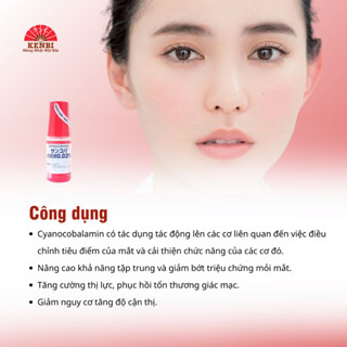 Nhỏ mắt sancobaNhật Bản 5ml giảm tặng độ cận loạn viễn