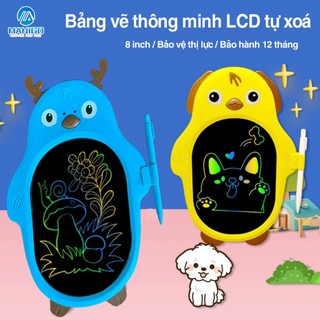 Bảng vẽ thông minh tự xóa Manigo PG800S màn hình đa sắc chống bức xạ ánh sáng an toàn cho bé bảo hành 1 năm