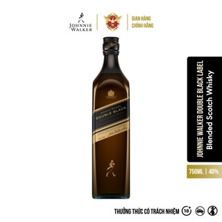 Rượu johnnie walker double black label blended scotch whisky 40% 750ml - vị khói đậm đà & mạnh mẽ