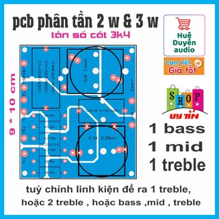 Linh kiện ráp phân tần loa 2w, 3w...
