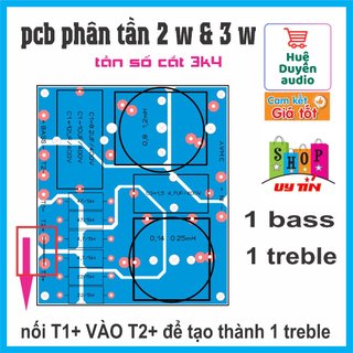 linh kiện ráp phân tần loa 2w, 3w...