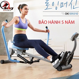 Máy tập chèo thuyền RM02 thủy lực, điều chỉnh lực 12 chế độ, máy chèo thuyền 2024